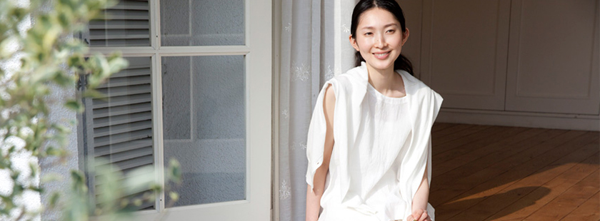 気持ちのいい毎日のために、 手を掛けすぎない、手を抜かない。PRISTINE「プリスティン」はくらしに寄り添う オーガニックコットンブランドです。